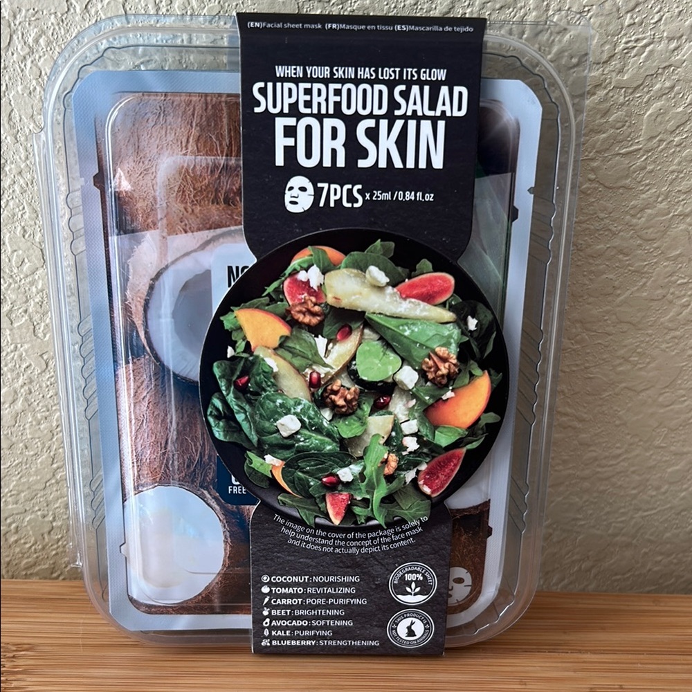 Superfood Salad Face Mask Set